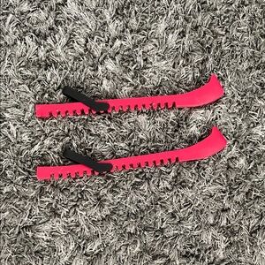 Red Skate Blade Guards